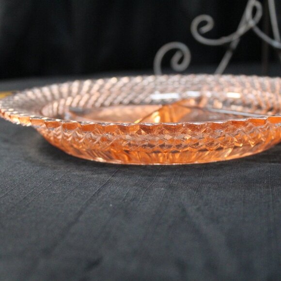 Vintage Anchor Hocking “Miss America” Depression Glass Tray - Picture 6 of 12